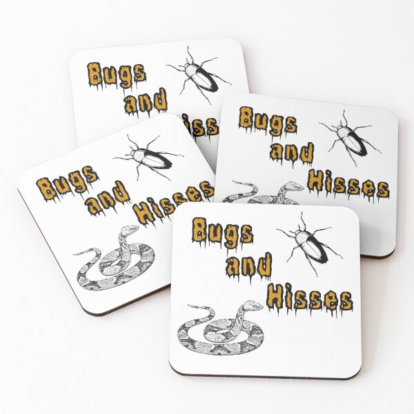 Item preview, Bugs and hisses creepy Hallowe'en pun designed and sold by incurablehippie.