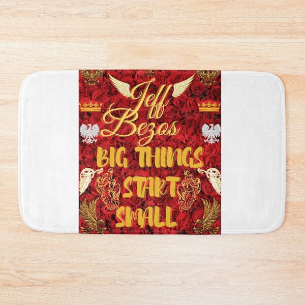 Item preview, JEFF BEZOS, BIG THINGS START SMALL designed and sold by MLTS777.