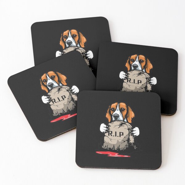 Item preview, Beagle Grave Stone designed and sold by IPRINT Clothing.