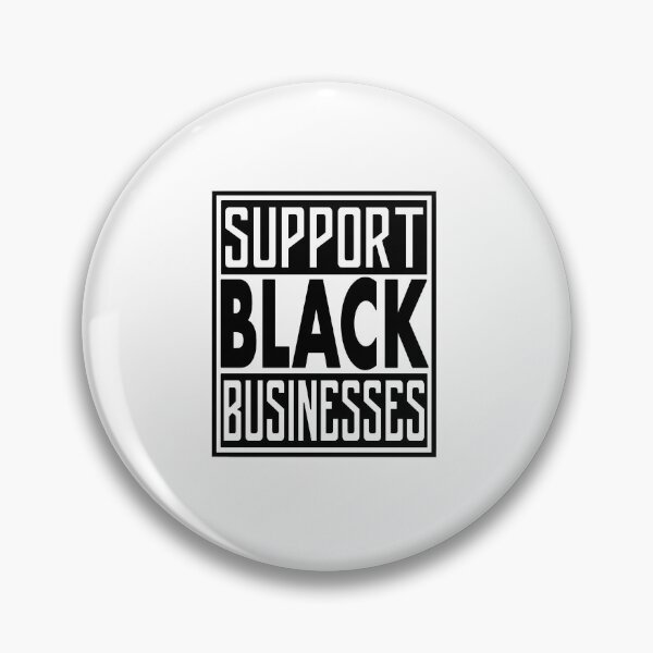 Item preview, SUPPORT BLACK BUSINESSES designed and sold by ButterflyX.