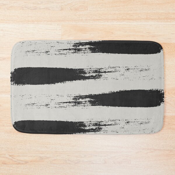 Item preview, Brushstroke Beige Black designed and sold by Miss Striped.