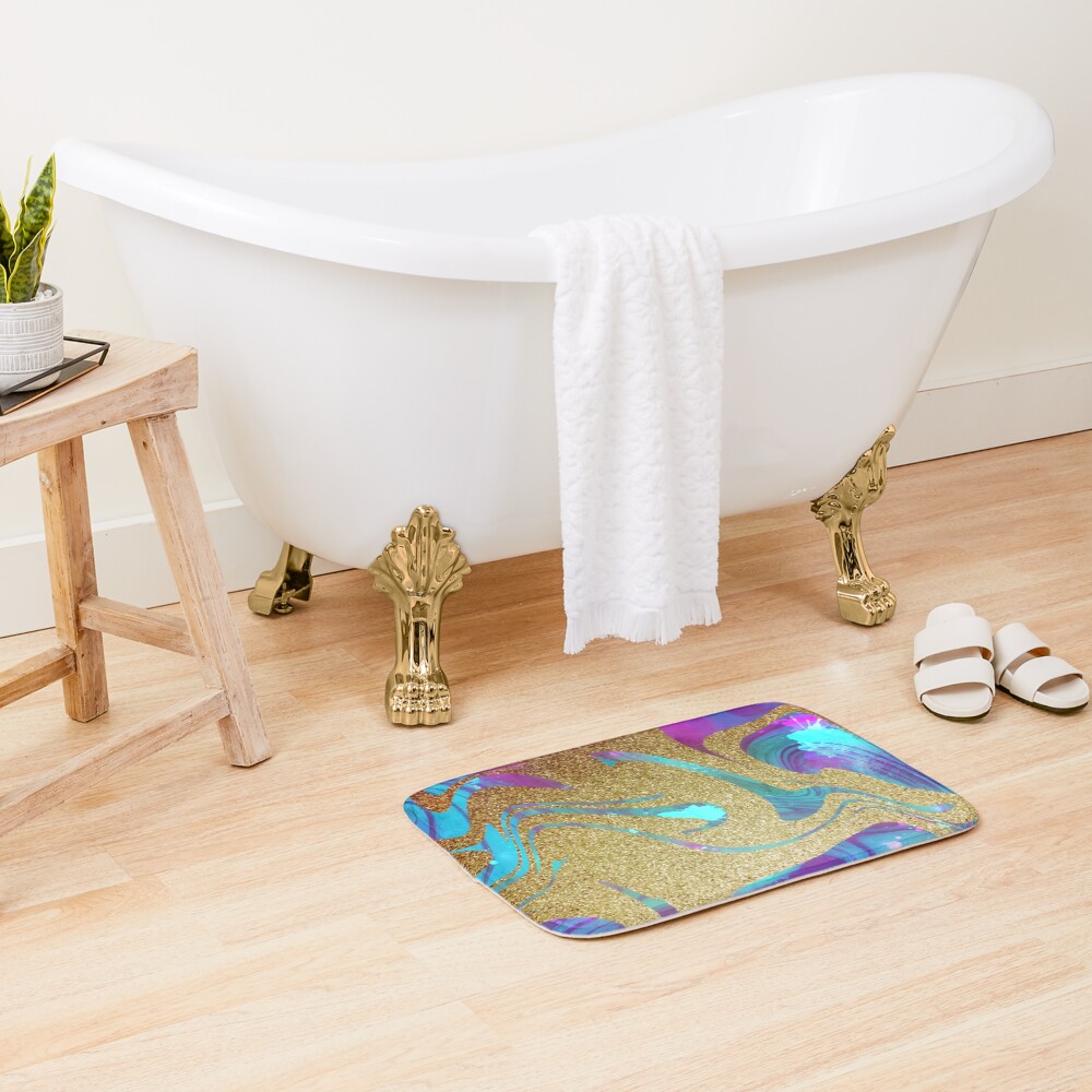 Item preview, Bath Mat designed and sold by GalacticLight.