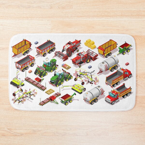 Item preview, Isometric Farm Farmer Vehicle designed and sold by aurielaki.