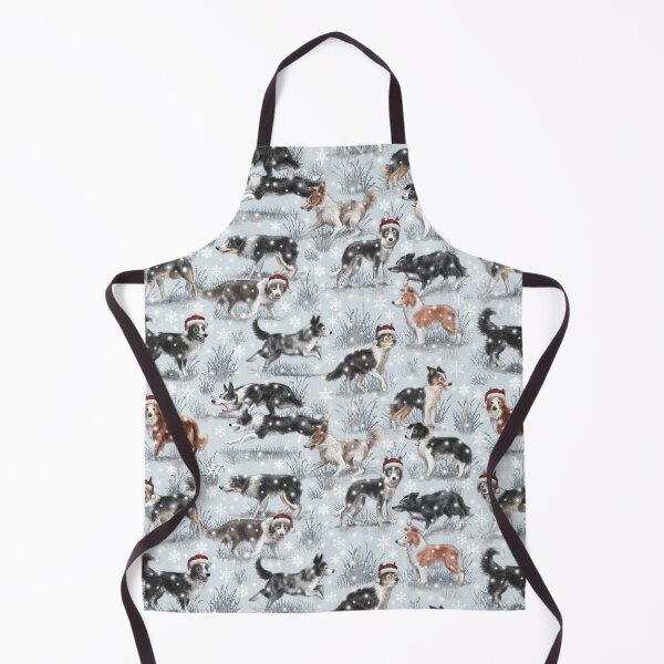 Item preview, The Christmas Border Collie designed and sold by Elspeth Rose Design.