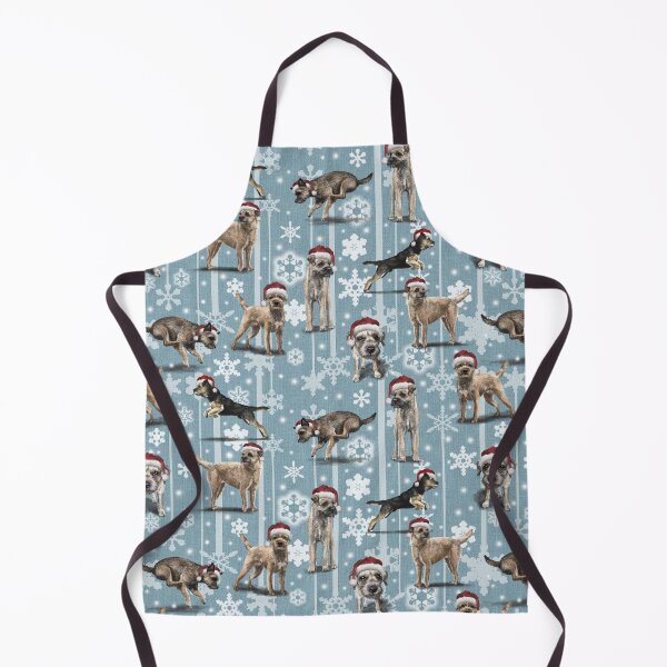 Item preview, The Christmas Border Terrier designed and sold by Elspeth Rose Design.