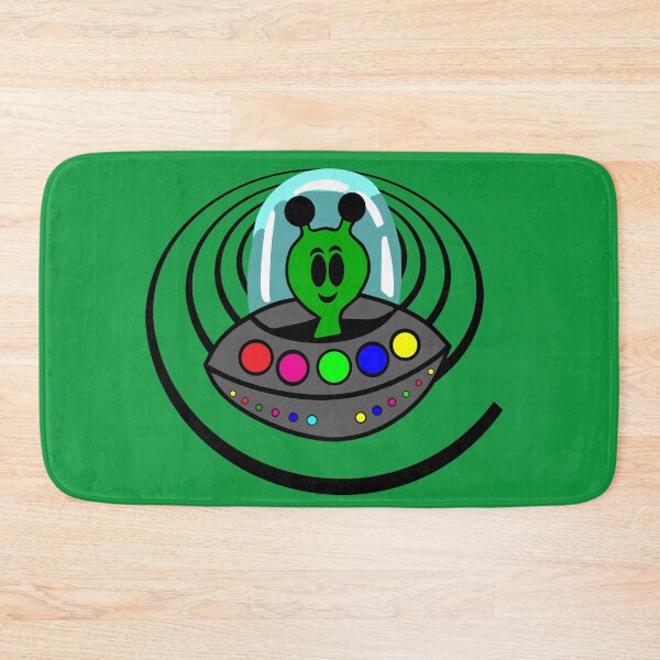Item preview, Cute Alien in a Spaceship designed and sold by Trace1234.