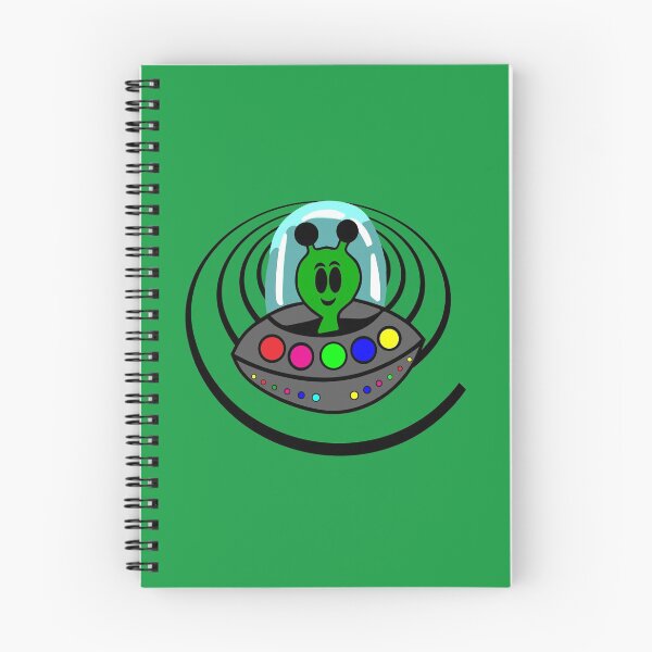 Item preview, Cute Alien in a Spaceship designed and sold by Trace1234.