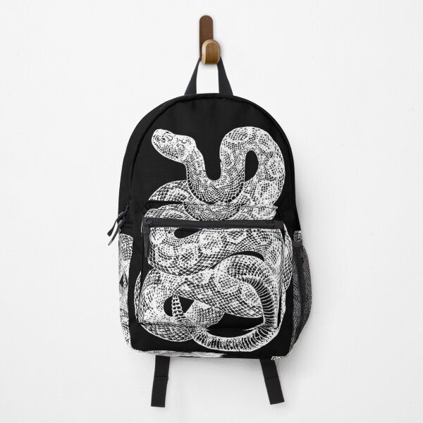 Item preview, White Rattlesnake Engraving gift for Snake Owner designed and sold by Ikaroots.