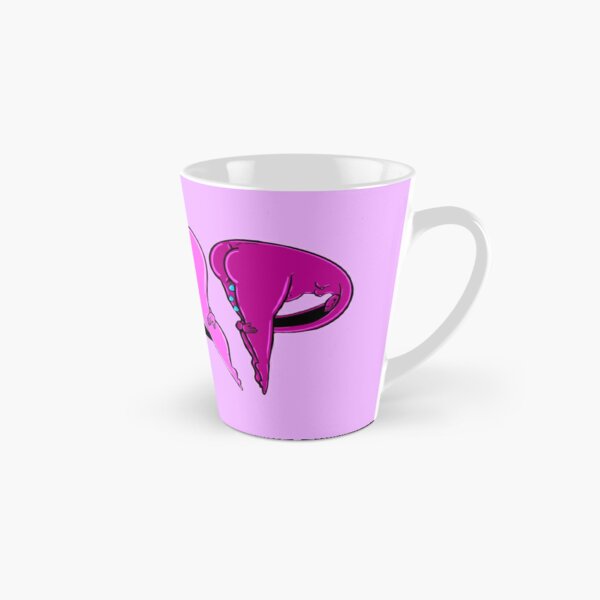 White Big Boobs Bottom Hot Sexy Coaster Cup Mug Round