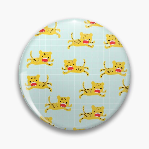 Item preview, Cute Leopard Print on Blue Background designed and sold by kapotka.