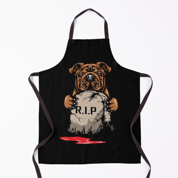 Item preview, Bulldog Grave Stone designed and sold by IPRINT Clothing.