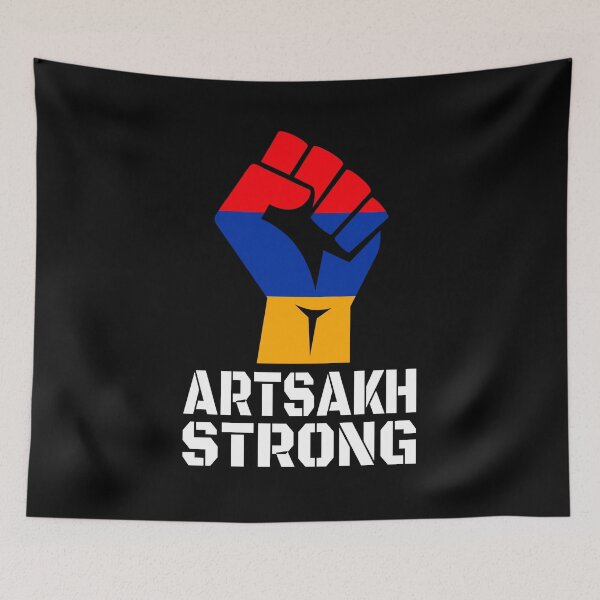 Item preview, ARTSAKH STRONG | Artsakh is Armenia | Artsakh Flag designed and sold by MagicBoutique.