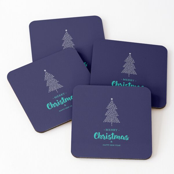 Item preview, Merry Christmas and Happy New Year Tree illustration designed and sold by Aysel's Designs.