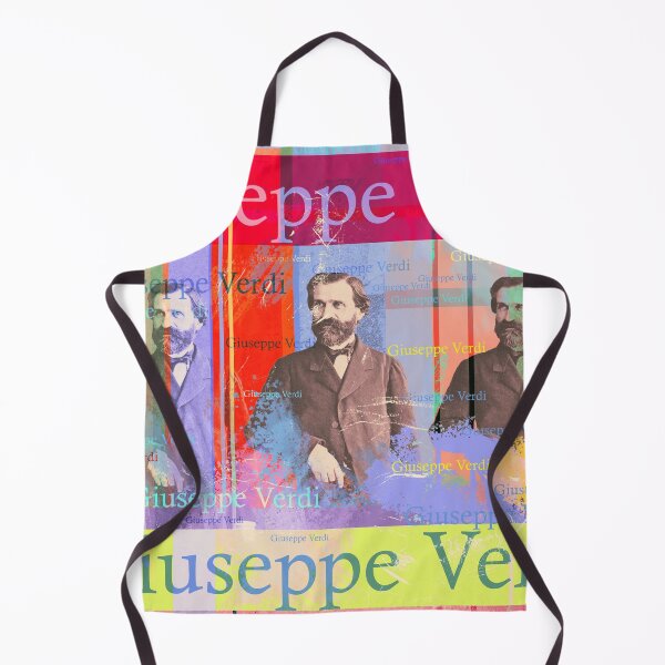 Item preview, elegant Giuseppe Verdi portrait, composer Italy designed and sold by Mauswohn.