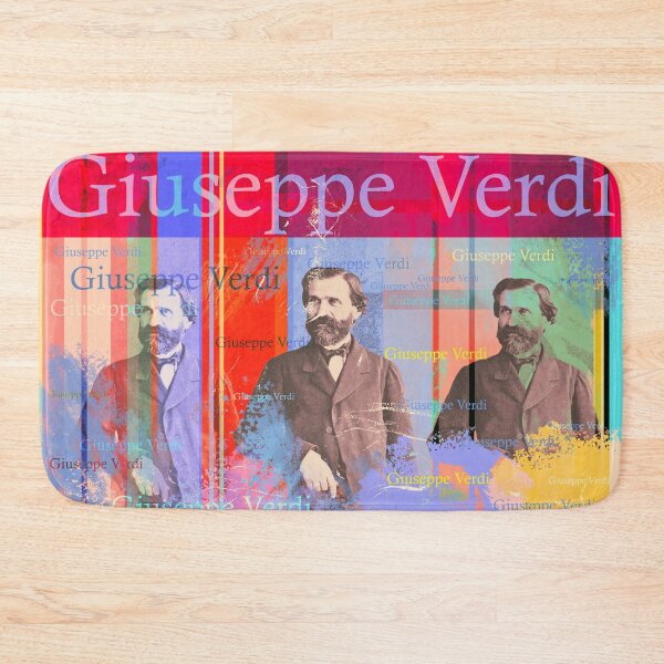 Item preview, elegant Giuseppe Verdi portrait, composer Italy designed and sold by Mauswohn.