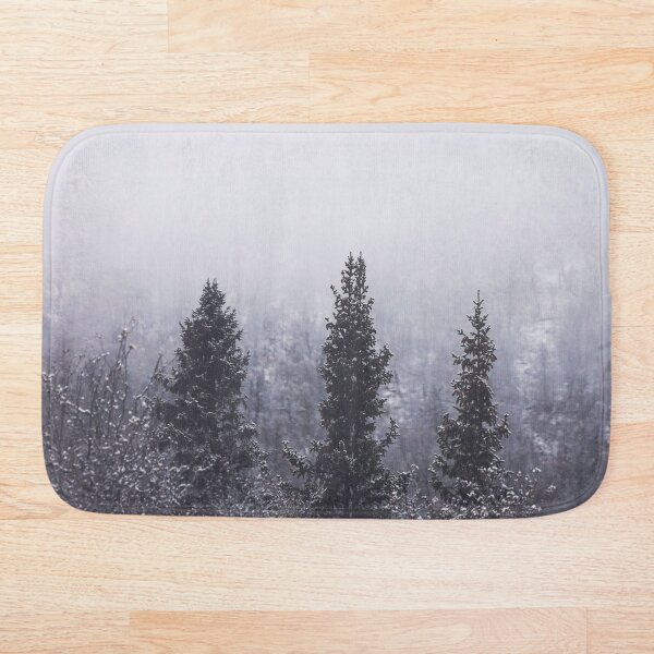 Item preview, Misty and Cold Pine Forest in Norway designed and sold by KimVanG.