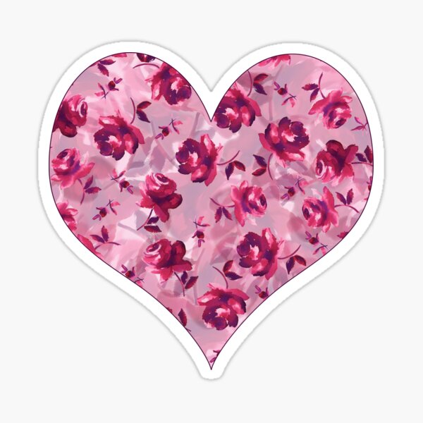 Roses in the Pink Sticker