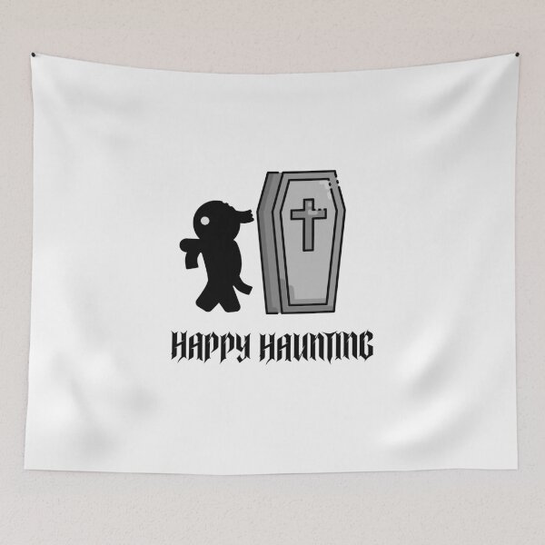 Item preview, HAPPY HAUNTING designed and sold by Ashalcheema.