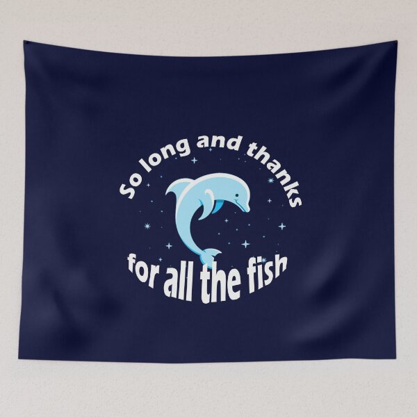 Item preview, so long and thanks for all fish designed and sold by yinon-h.