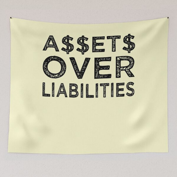 Item preview, Assets Over Liabilities Accounting designed and sold by azmndesigns.