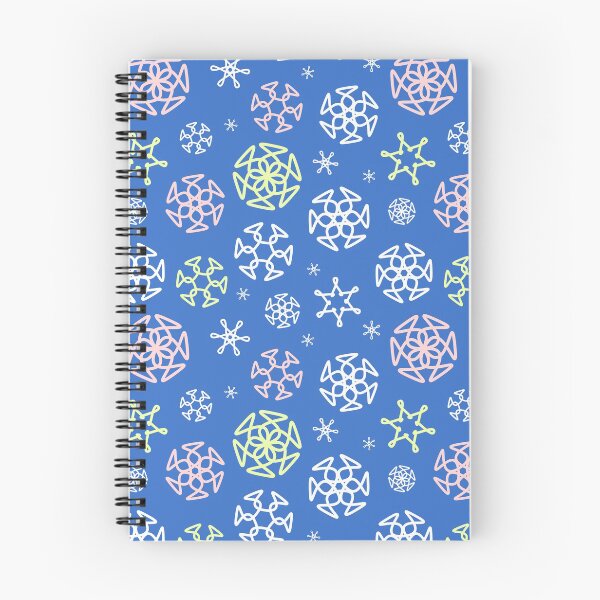 Item preview, Colorful Snowflakes Pattern designed and sold by nutmegfairy.