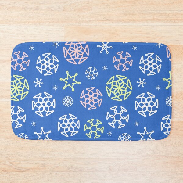 Item preview, Colorful Snowflakes Pattern designed and sold by nutmegfairy.