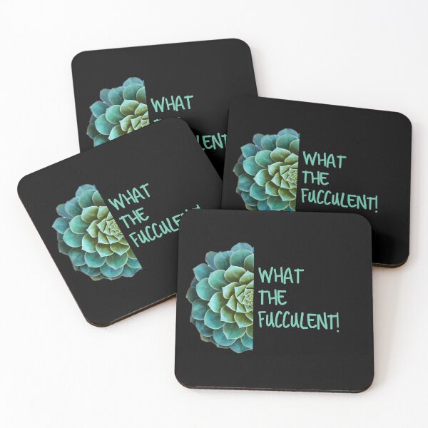 Item preview, What The Fucculent Cactus Succulents Gardening  designed and sold by HappyPrints ⭐⭐⭐⭐⭐.