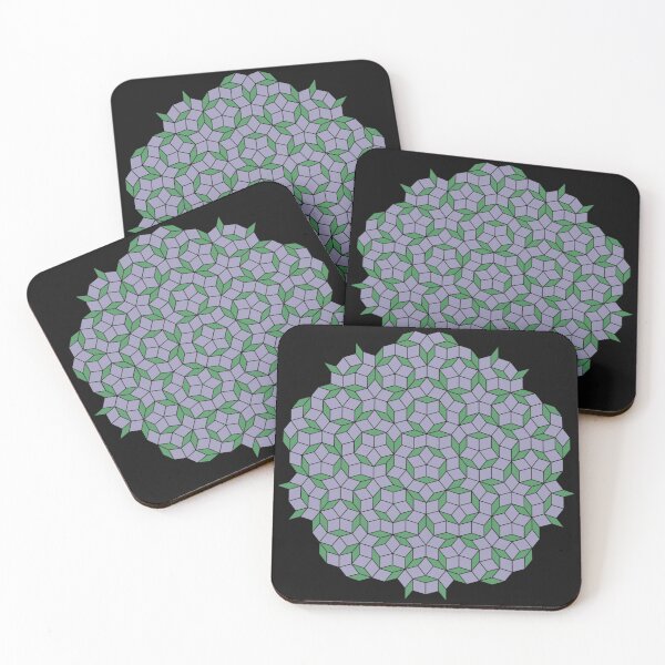 Item preview, Aperiodic tiling - Purple and green designed and sold by rahilvalani.