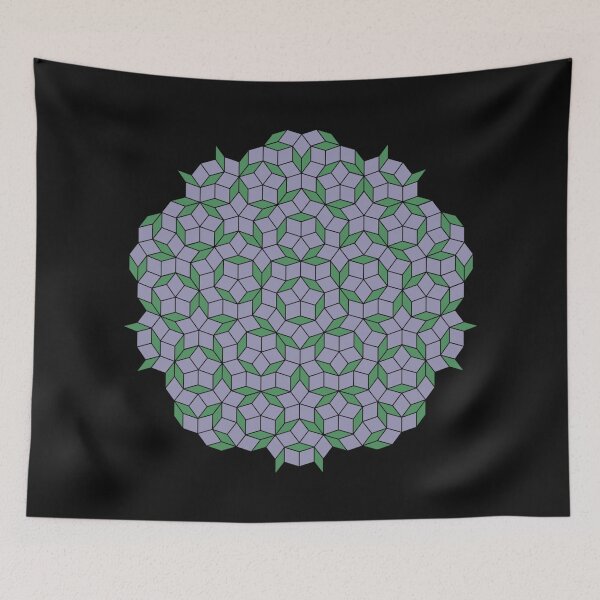 Item preview, Aperiodic tiling - Purple and green designed and sold by rahilvalani.