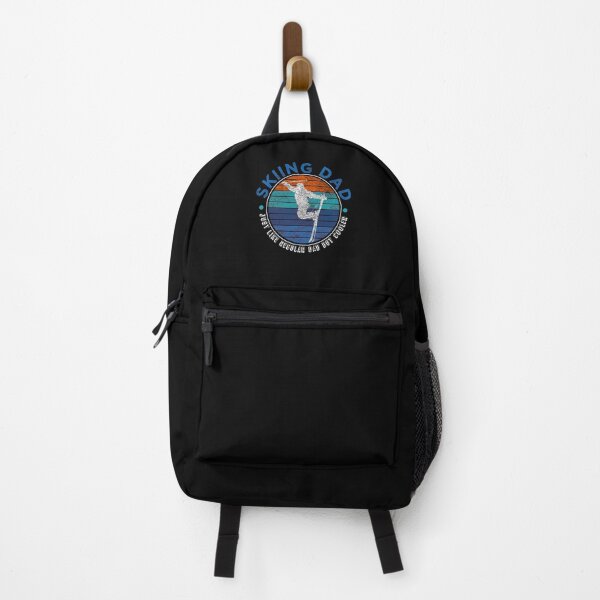 Item preview, skiing dad - skiier saying designed and sold by pirminio.