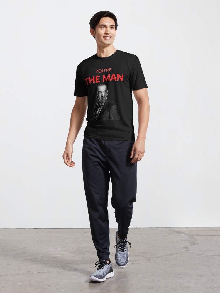 Suits Louis Litt 'You're the man' Merch Active T-Shirt for Sale