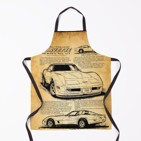 Item preview, 1980 Chevrolet Corvette Design, 1980 Production Corvette, C3, Sports Car Art, Car Guy Gift, Man Cave Decor designed and sold by ManCaveCarArt.