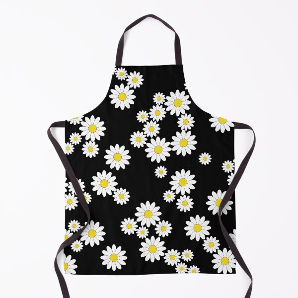 Item preview, Cute black daisy print - floral print designed and sold by kapotka.