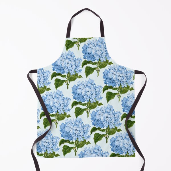 Item preview, Blue hydrangea print - floral print designed and sold by kapotka.