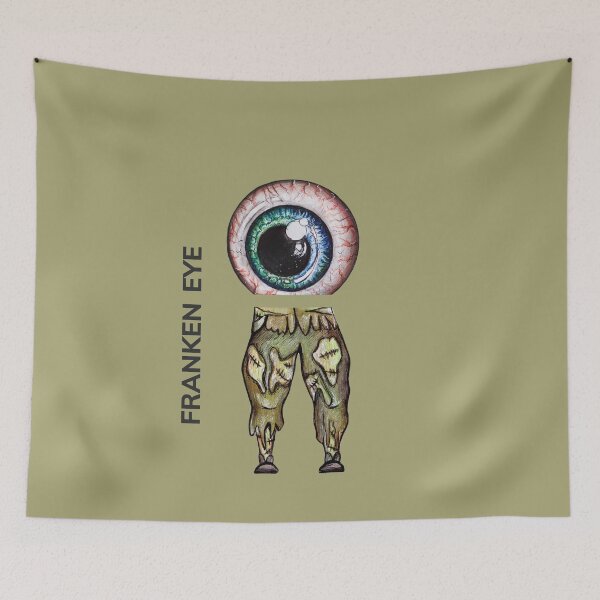 Item preview, FRANKEN EYE by FrankenDuo grayish olive designed and sold by FrankenDuo.