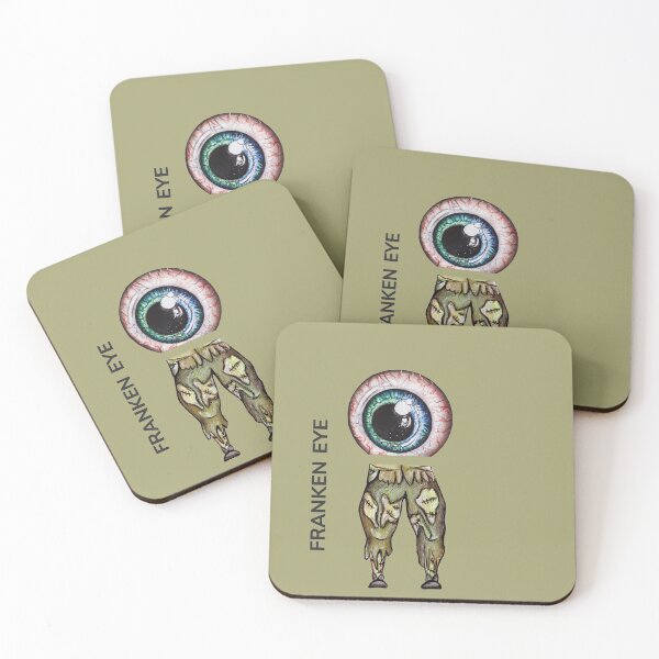 Item preview, FRANKEN EYE by FrankenDuo grayish olive designed and sold by FrankenDuo.