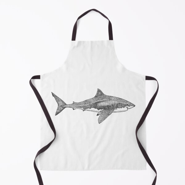Item preview, Stippling Shark designed and sold by AngusHillsArt.