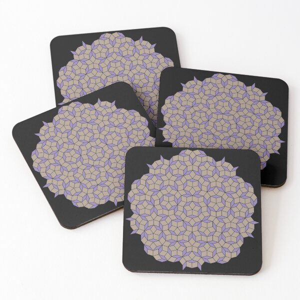 Item preview, Aperiodic tiling - Purple and yellow designed and sold by rahilvalani.