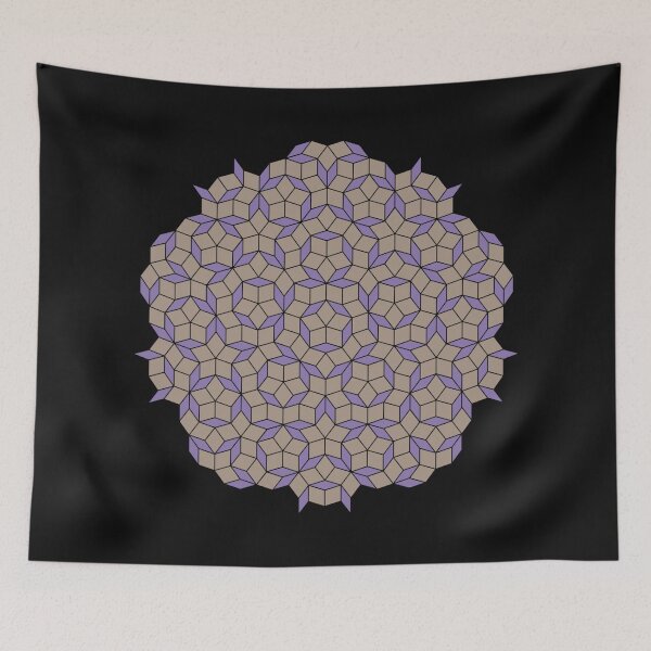 Item preview, Aperiodic tiling - Purple and yellow designed and sold by rahilvalani.
