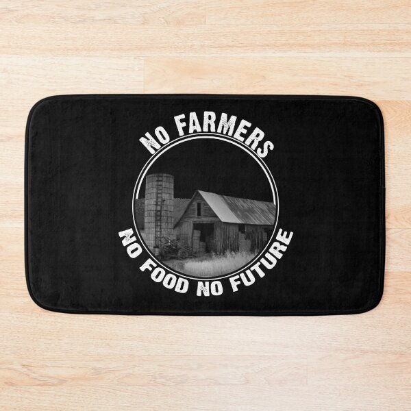 Item preview, No Farmers No Food No Future Barn Silo  designed and sold by Alaadin Bendali Braham.