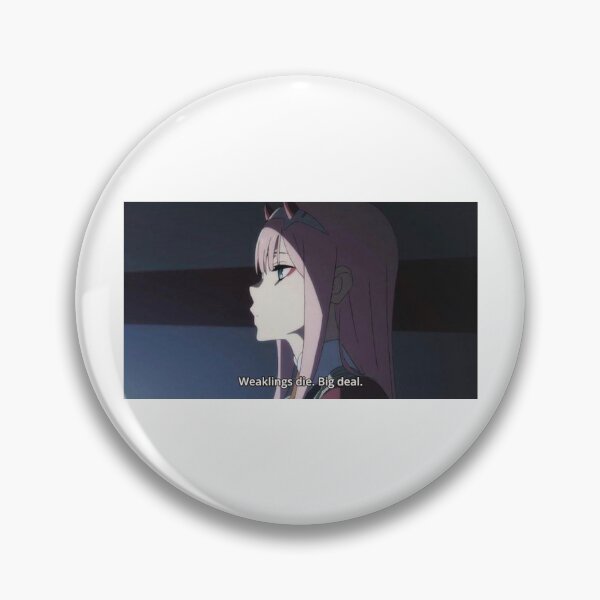 Item preview, Zero Two Meme designed and sold by dumbanimememes.