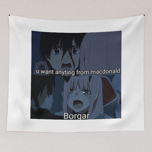 Item preview, 02 Borgar Meme designed and sold by dumbanimememes.