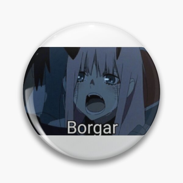 Item preview, Zero Two Borgar Meme designed and sold by dumbanimememes.