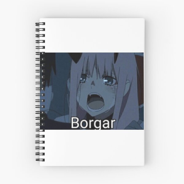 Item preview, Zero Two Borgar Meme designed and sold by dumbanimememes.