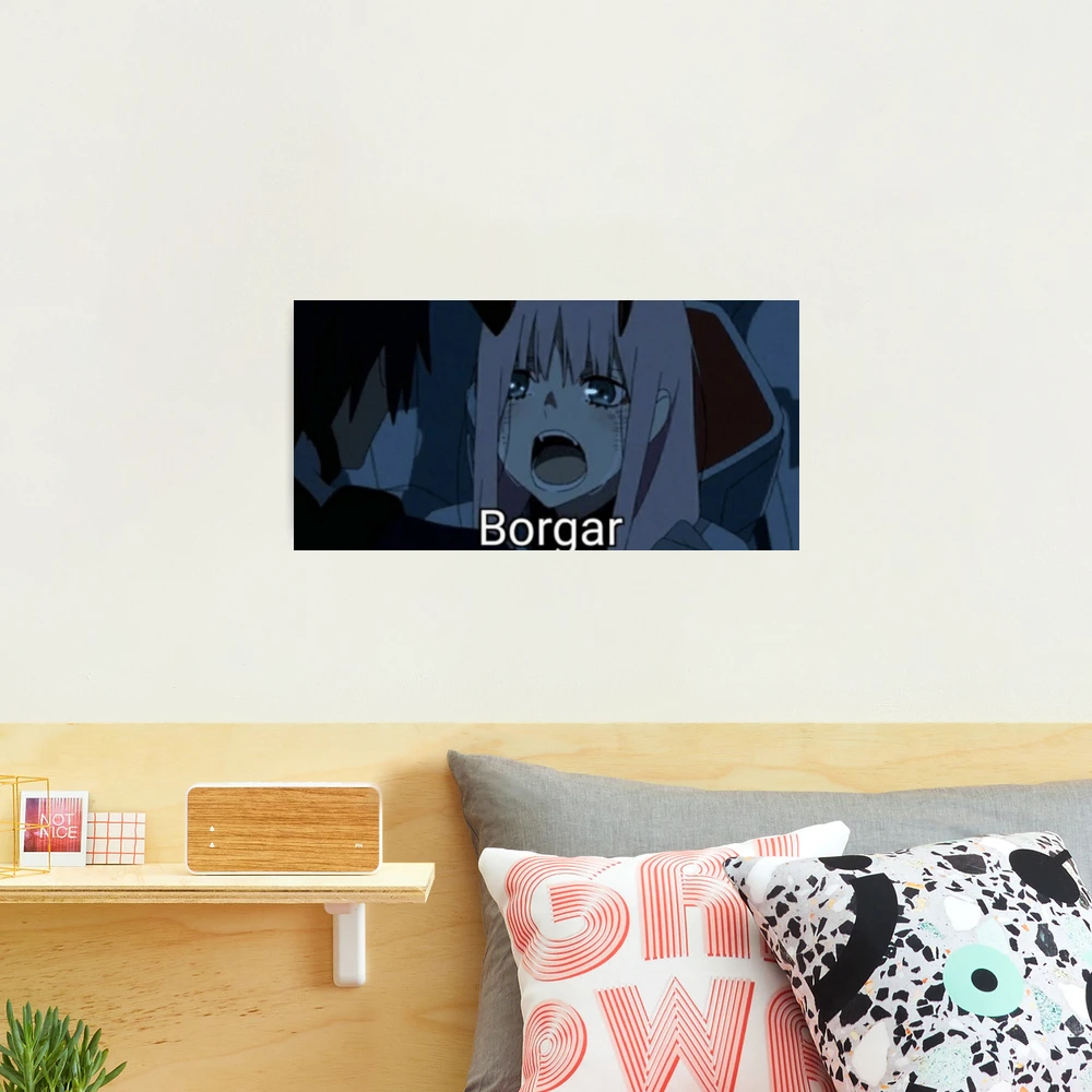 Zero Two Borgar Meme