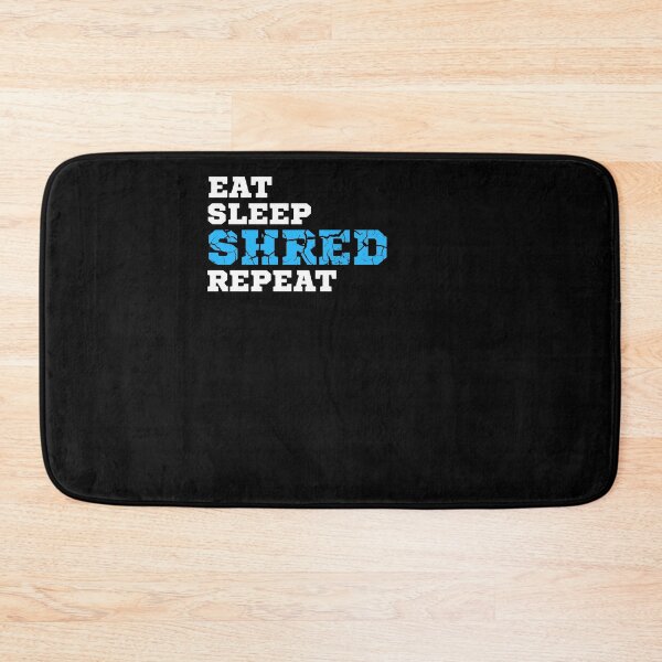 Item preview, snowboard saying - boarder shred designed and sold by pirminio.