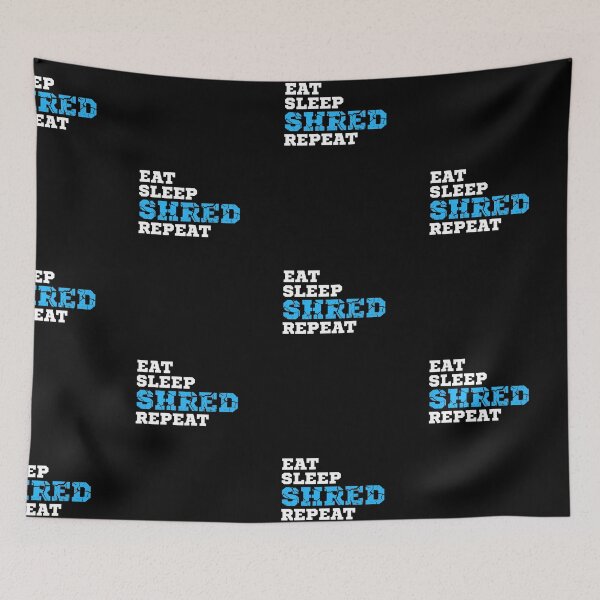 Item preview, snowboard saying - boarder shred designed and sold by pirminio.