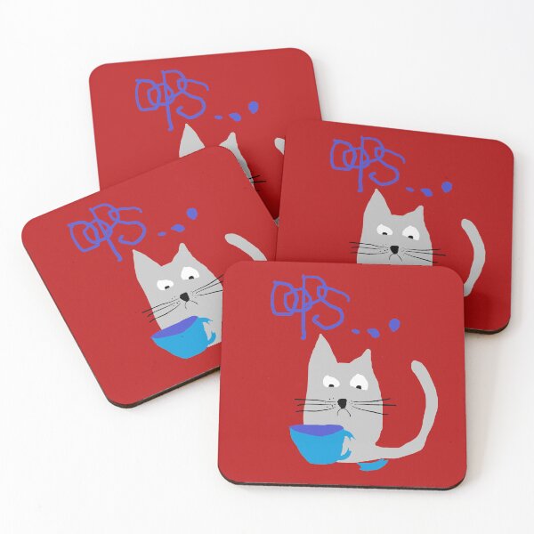Item preview, Cat, oops designed and sold by voicivoila.