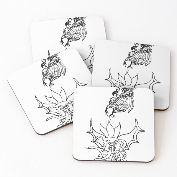 Item preview, funny drollery style art designed and sold by DaryaGeft.