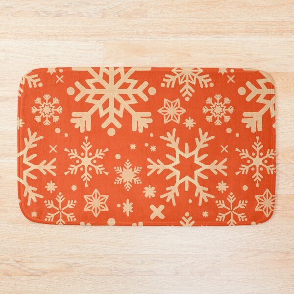 Item preview, Snowflake Collection – Coral & Cream designed and sold by Cat Coquillette.